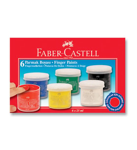 Faber Castell Parmak Boyası 6 Renk