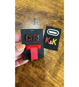 2 Lİ ÇELİK ARMA SETİ DİKİŞ GİYİM ÇANTA AKSESUARI 7X5 CM