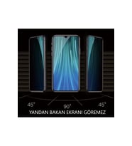 Xiaomi Black Shark 5 Rs Uyumlu Hayalet Ekran Koruyucu Privacy Gizli Tam Kaplayan Kırılmaz Cam