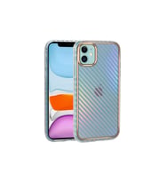 Apple iPhone 11 Uyumlu Kılıf Desenli Parlayan Transparan Zore Avva Kapak (Model 8)