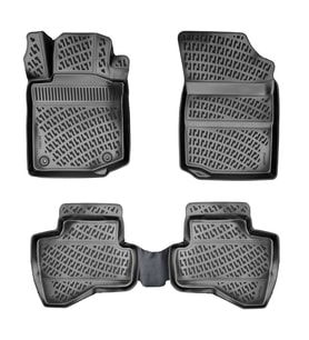 Toyota Aygo 3D Paspas - Siyah  2005-2014 Arası, HB
