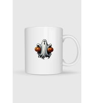 Hallowen Ve Ghost Baskılı Kupa Bardak