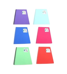 Defne  Plastik Kapak Çizgili A4 Defter 60 yaprak