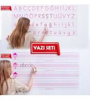 S.T.YAZI SETİ (HARFLİ VE KLAVUZ ) 56 CM-110 CM 56 CM- 120 CM