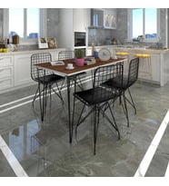 Knsz masa sandalye takımı hem75mazlum cvzsyh 130*070 4 sandalye syhsyh