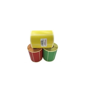 RENKLİ TERMAL BARKOD ETİKETİ 40X20 5 Lİ 5.000´Lİ (YEŞİL)