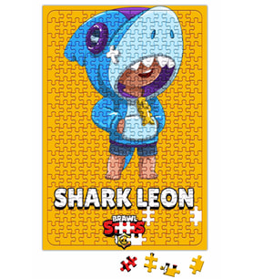 Brawl Stars Shark Leon Puzzle 240 Parça Yapboz