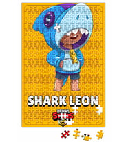 Brawl Stars Shark Leon Puzzle 240 Parça Yapboz