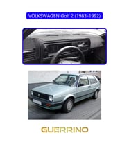 VOLKSWAGEN Golf 2(1983-1992)TORPİDO KORUMA HALISI MAVİ KENAR