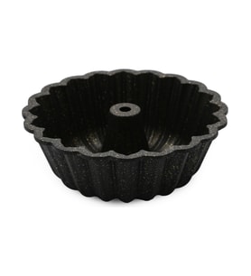 Alkar Döküm Papatya Kek Kalıbı 28 cm Siyah
