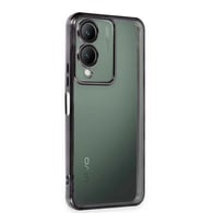 Vivo Y17s Kılıf Razer Lensli Silikon - Siyah