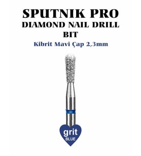 Elmas Kibrit Freze Mavi Çap 2,3mm