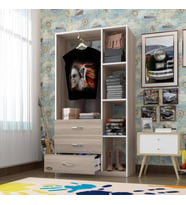 Kenzlife giysi dolabı ökkeş 175*90*40 crd gardırop 3 çekmeceli