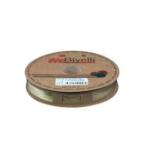 Biye Saten Katlı 044 Yağ Rengi 2 Cm 25 Metre %100 Polyester