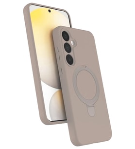 Galaxy A15 4G Regal Magsafe Standlı Kapak - Çöl Titanyum