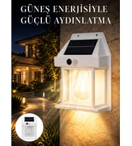 Sensörlü Solar Led Dış Duvar Aydınlatma Yeni Nesil