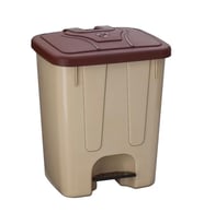 ŞENYAYLA 4255 KÖŞELİ PEDALLI ÇÖP KOVASI 40lt