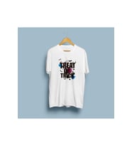 Oversize Treat or Trick Yazısı Tasarım Unisex T-shirt