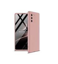 Samsung Galaxy A91 (S10 Lite) Uyumlu Kılıf Zore Ays Kapak (Rose Gold Altın)