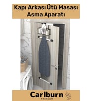 Özel Üretim Kapı Arkası Organizer Sağlam Dayanıklı Kolay Montajlu Sprey Ütü Masası Asma Aparatı