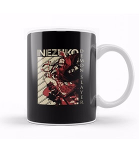 Demon Slayer Kimetsu No Yaiba Nezuko Anime Kupa Bardak Porselen