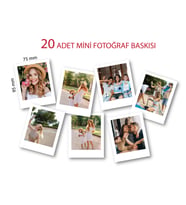 20 ADET MİNİ FOTOĞRAF