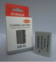 Sanger, Canon NB-5L Batarya