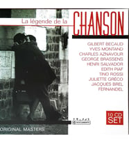 (Plak Değildir CD dir) CD LA Legende de La Chanson CD (Karışık)