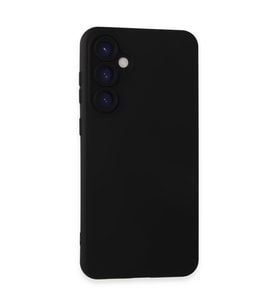 Samsung Galaxy S24 Plus Kılıf Nano İçi Kadife Silikon - Siyah