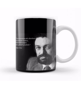 Oğuz  Atay  Söz  Kupa Bardak Porselen