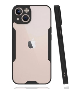 Durukar® iPhone 14 Plus Kılıf Platin Silikon - Siyah