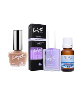Kalyon Oje 302 + Oje Kurutucu Sprey 17 Ml + Oje Çözücü