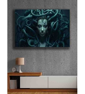 Koç stüdyo Modern tasarım kanvas tablo 50x70 (Çok Renkli)