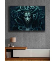 Koç stüdyo Modern tasarım kanvas tablo 50x70 (Çok Renkli)