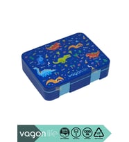 Bento 1300ml Lunchbox Tek Katlı 4 Bölmeli ABS Plastik Çocuk Sefer Tası