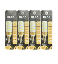 (4 Adet) Heka 10W (70W) Sarı-Günışığı-Beyaz E14 Duylu Üç Renkli Led Mısır Ampul