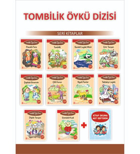 Ata 3.Sınıflar İçin Tombilik Öyküler Dizisi + Kitap Okuma Not Defteri (Beyaz)