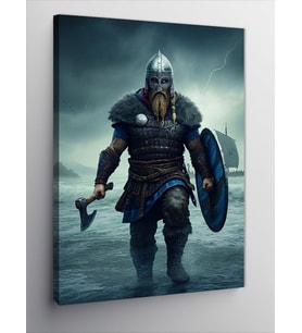 Kanvas Tablo Viking Savaşçısı