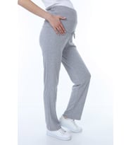 Luvmabelly MYRA8501 Beli Ayarlanabilir Hamile Günlük Ev Pantolonu -Gri