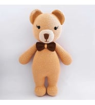 Sevimli Ayıcık Amigurumi Organik Oyuncak