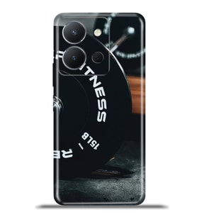Vivo Y36 Kapak HD Renkli Dizayn Silikon Kılıf - Fitness