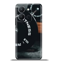 Vivo Y36 Kapak HD Renkli Dizayn Silikon Kılıf - Fitness