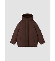 LCW Kids Kahverengi Kapüşonlu Erkek Çocuk Mont