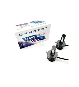 Mono Led Xenon Oto Ampul H4 Yeni Yeni Seri