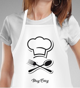 Kişiye Özel En İyi Chef- Aşçı Mutfak Önlüğü