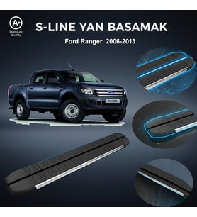 Ford Ranger S-Line Premium Krom Yan Basamak 2006-2013