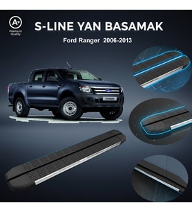 Ford Ranger S-Line Premium Krom Yan Basamak  2006-2013