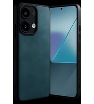Redmi Note 13 Pro 4G Kılıf Aras Deri Kapak - Koyu Yeşil