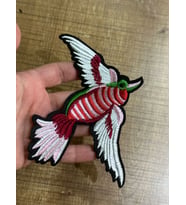 13X17 CM NAKIŞ İŞLEME KUŞ ARMA APLİKE DİKİŞ HOBİ APLİKE