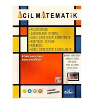 Acil Matematik Polinomlar Çarpanlara Ayırma 2. Dereceden Denklemler